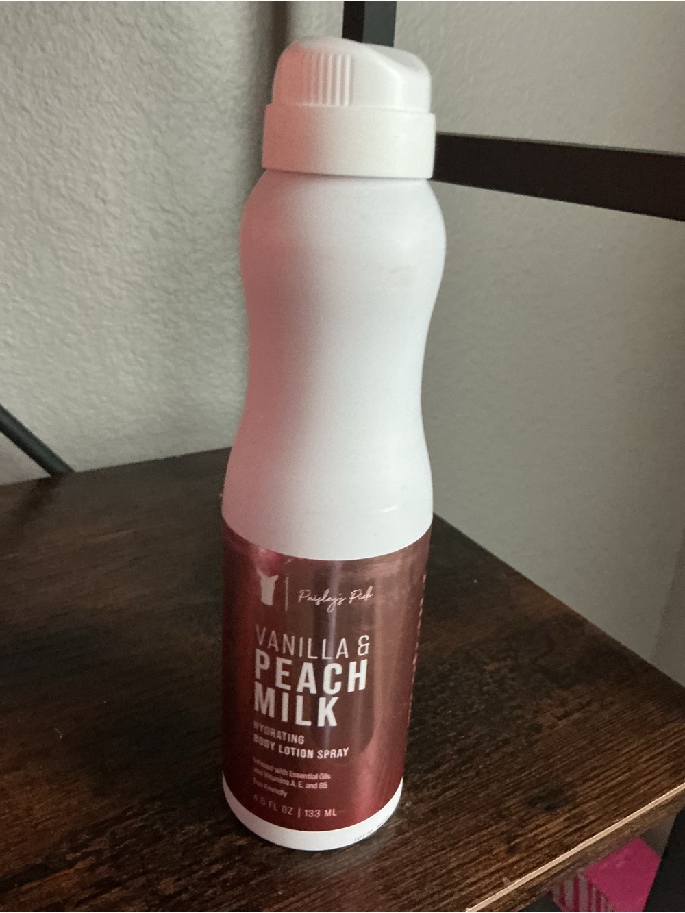 Vanilla & Peach Milk Hydrating Body Lotion Spray